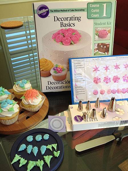 Wilton Decorating Basics Course I.III 蛋糕裝飾課 Wilton Decorating Basics Course I.III 蛋糕裝飾課