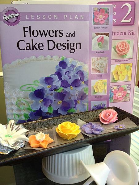 Wilton Flowers and Cake Design Course II.III 蛋糕裝飾課 Wilton Flowers and Cake Design Course II.III 蛋糕裝飾課