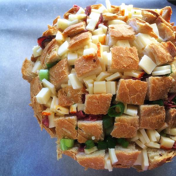 熱烘烘起司手扒麵包 Cheesy Pull Apart Bread 熱烘烘起司手扒麵包 Cheesy Pull Apart Bread