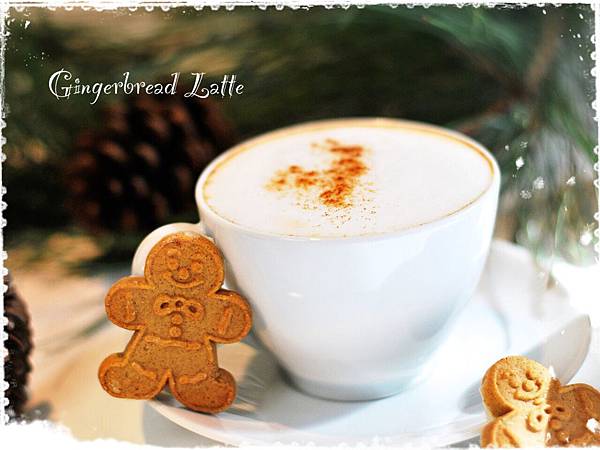 ★耶誕限定☆薑餅人拿鐵 Homemade Gingerbread Latte ★耶誕限定☆薑餅人拿鐵 Homemade Gingerbread Latte