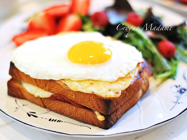 老闆,來份法式火腿蛋吐司!庫克太太三明治 Croque Madame Sandwich 老闆,來份法式火腿蛋吐司!庫克太太三明治 Croque Madame Sandwich