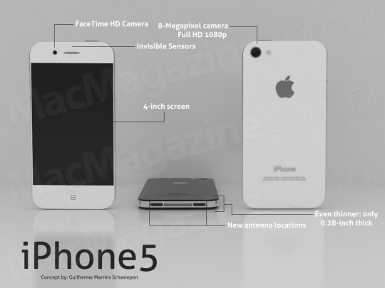 iPhone 5 conceptual design