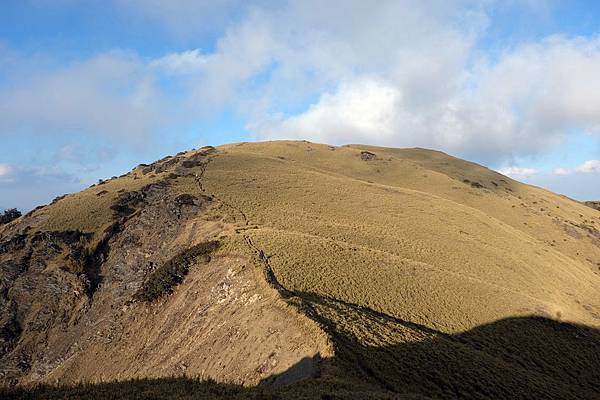 返程,即將抵達合歡北峰 返程,即將抵達合歡北峰