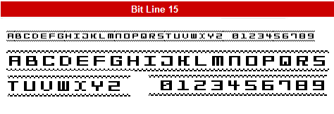 字型:Bit Line 15