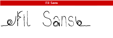 字型:Fil Sans