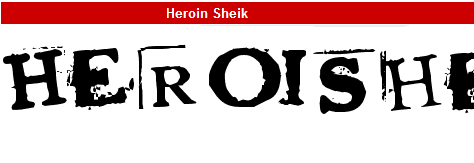 字型:Heroin Sheik