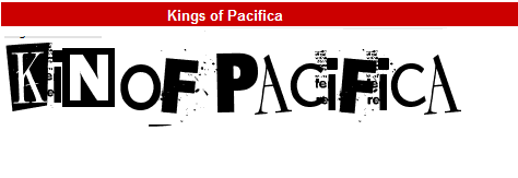 字型:Kings of Pacifica