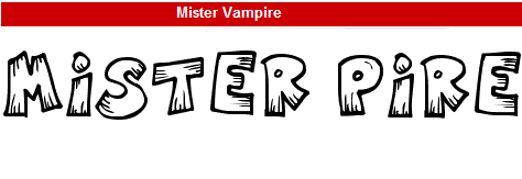 字型:Mister Vampire