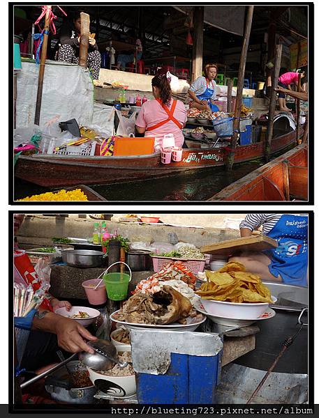 《丹嫩莎朵水上市場Damnoen Saduak》海鮮米粉湯船家.jpg