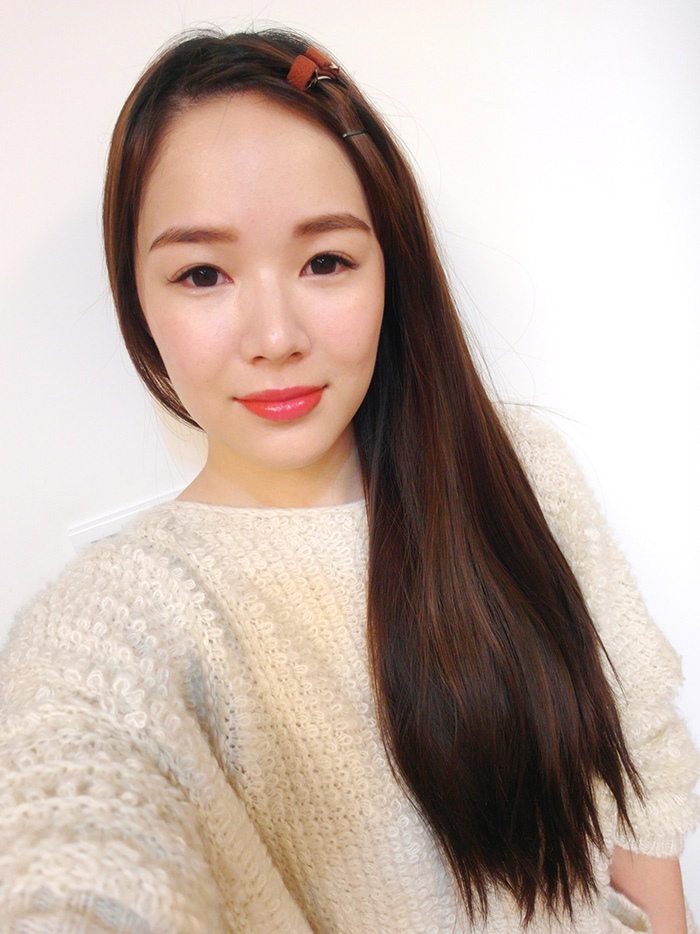 堆疊暈染染粉橘唇