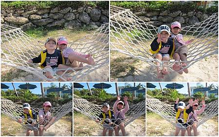 吊床上的小孩 吊床上的小孩