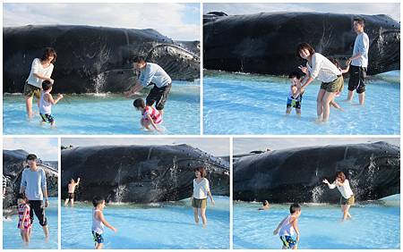 親子戲水 親子戲水