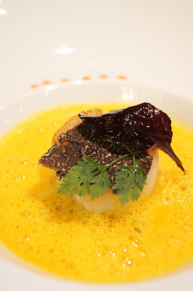 st-jacques roti-sauce potiron-truffe.JPG st-jacques roti-sauce potiron-truffe.JPG