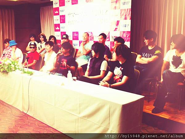 2012-08-20 11'21 認真的男人最帥氣2012 SUMMER SONIC台灣代表樂團出席記者會