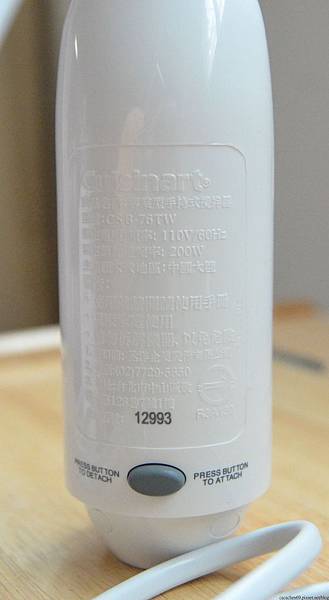 Cuisinart 手持式攪拌棒 CSB-76TW (7) Cuisinart 手持式攪拌棒 CSB-76TW (7)