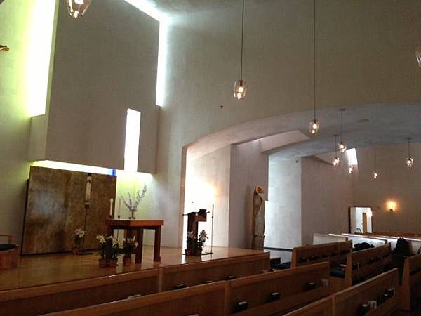 chapel interior sideview