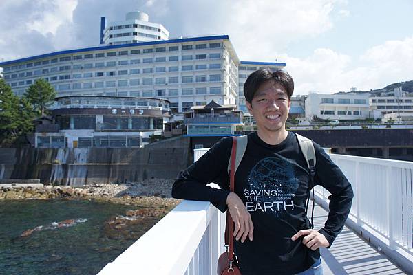 換到第二間旅館，白濱seamore