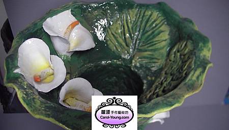 VIP學生劉碧蓮-單選課程-海芋花器-201301 VIP學生劉碧蓮-單選課程-海芋花器-201301