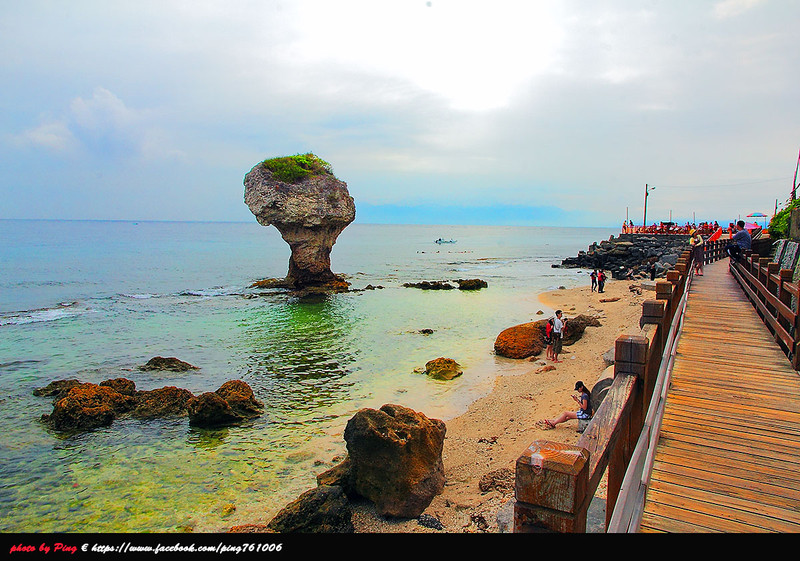 小琉球旅遊,小琉球景點,花瓶岩 小琉球旅遊