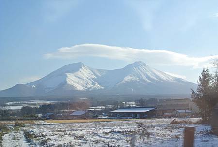 像畫一樣的山景