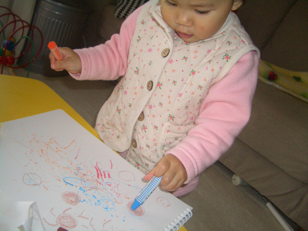 知道要把尖的那頭朝下