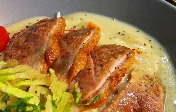 什物-白醬豪野鴨胸飯 什物-白醬豪野鴨胸飯