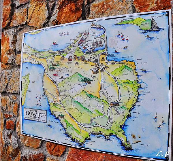 Howth map Howth map
