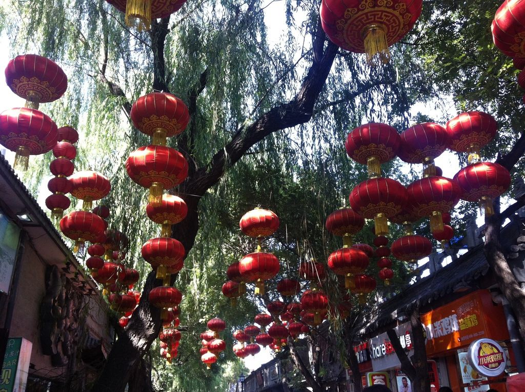 蕭峰與阿紫疑似走過的巷子