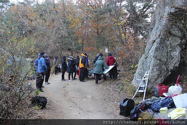 還遇到了拍電影的劇組