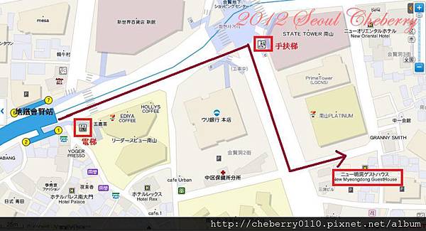 P新明洞民宿K圖 P新明洞民宿K圖