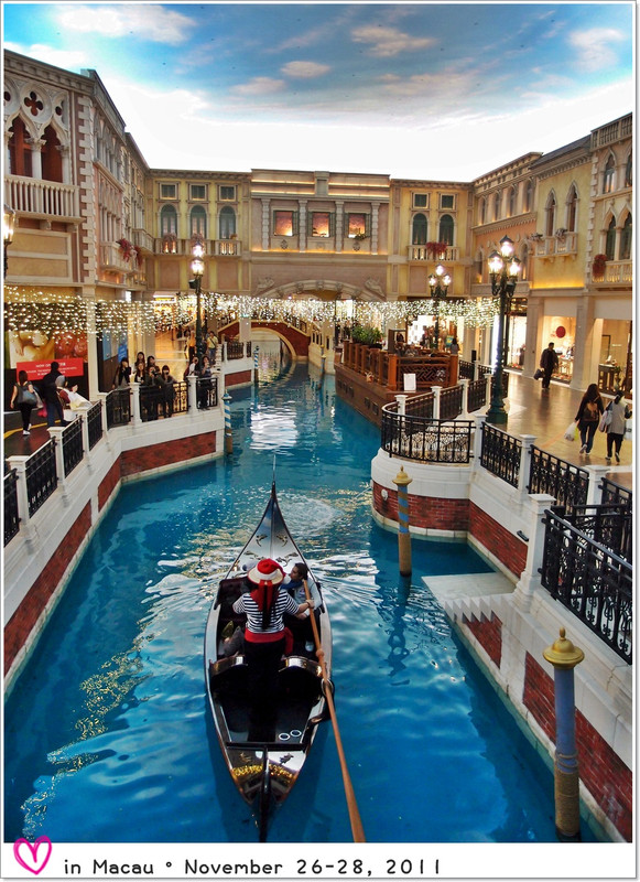 【2011澳門3天2夜】Day1葡式料理安東尼奧餐廳→大利來記澳門馳名豬扒包、咖哩魚丸→官也街→維尼斯人酒店→大運河中心→安德魯蛋塔 - 第30張圖