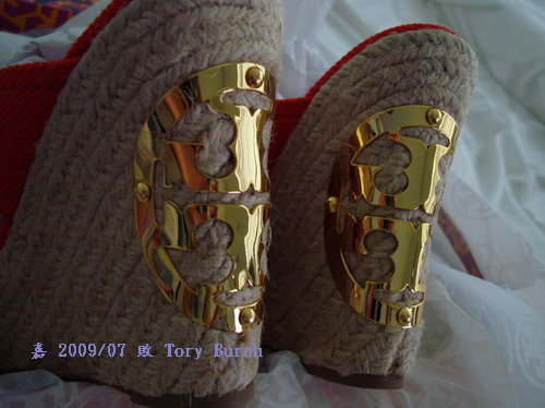 TORY BURCH--鞋跟LOGO 2