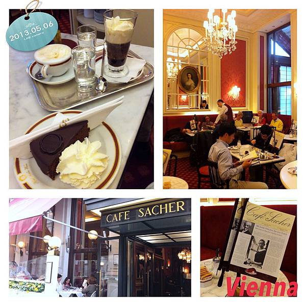 維也納咖啡館之旅第二站~Cafe Sacher 