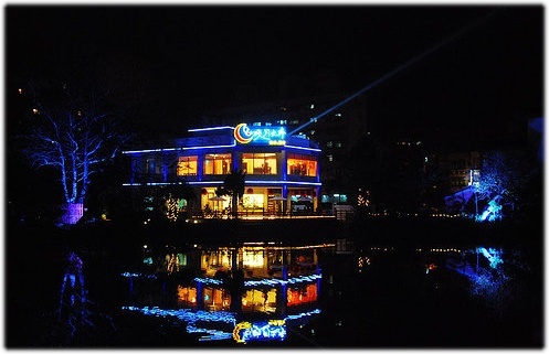 映月池畔 映月池畔