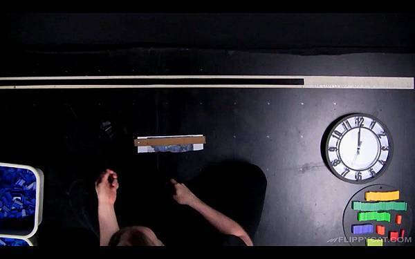 7000個骨牌排出梵谷名畫星夜(Starry Night)_001 7000個骨牌排出梵谷名畫星夜(Starry Night)_001