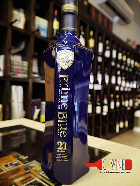 紳藍21年純麥威士忌