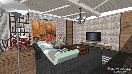 農村鄉村風格設計 sketchup教學