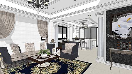 sketchup教學 新古典設計