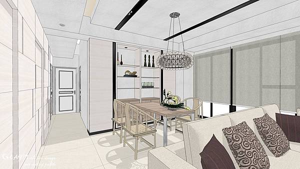 台中室內設計|現代簡約風格居家室內設計