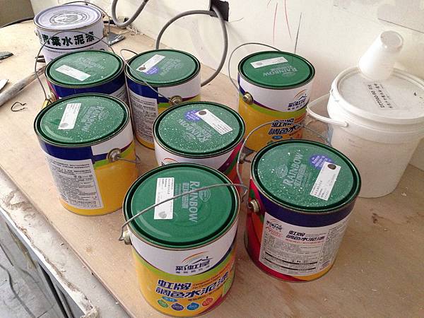 大墩監工日誌 油漆水電15