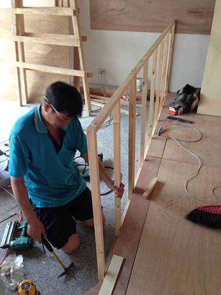 大聖街服飾店監工日誌木作冷氣10