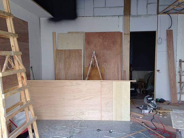 大聖街服飾店監工日誌木作冷氣16