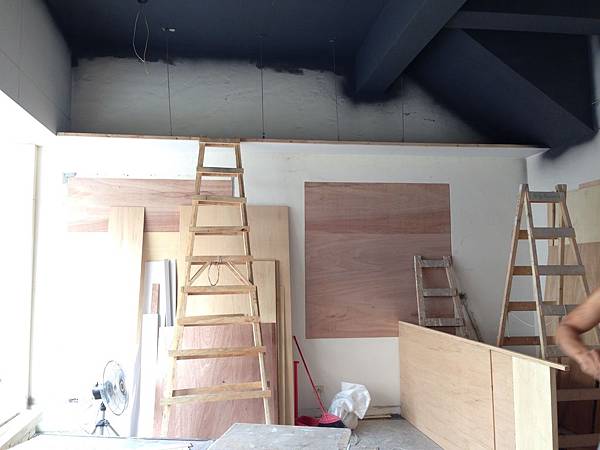 大聖街服飾店監工日誌木作冷氣19