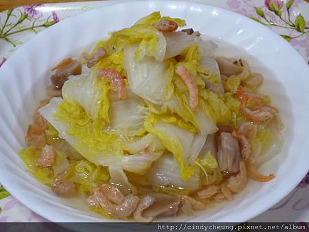 蝦米乾煮紹菜