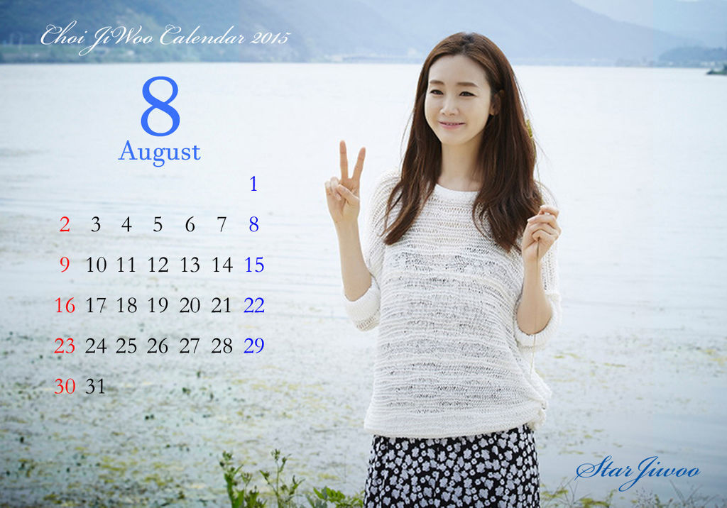 Jiwoo Calendar 2015-8