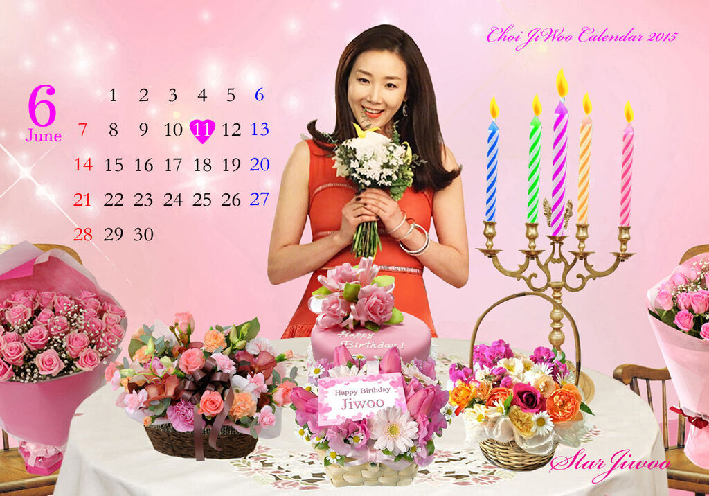 Jiwoo Calendar 2015-6