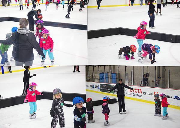 Chloe's 2nd skate class