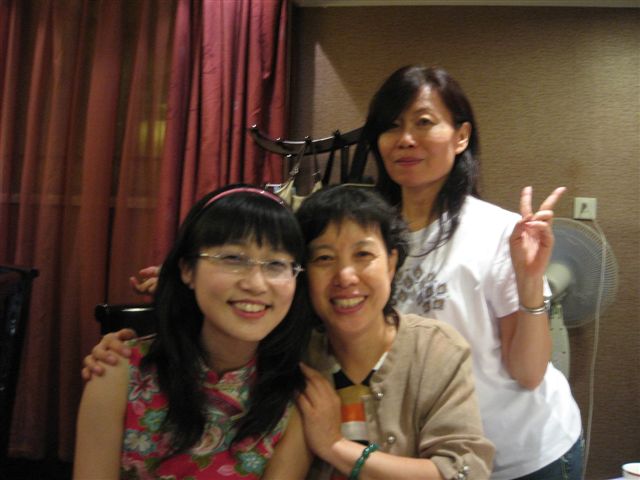With Teacher Zhang-hong & Teacher Liang