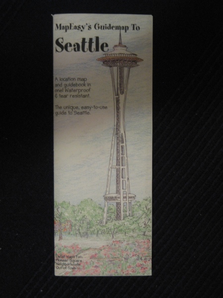 詳盡好用防水的MapEasy's Guidemap ($6.95)