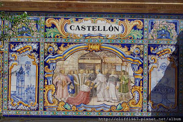 西班牙廣場/Castellon磁磚畫